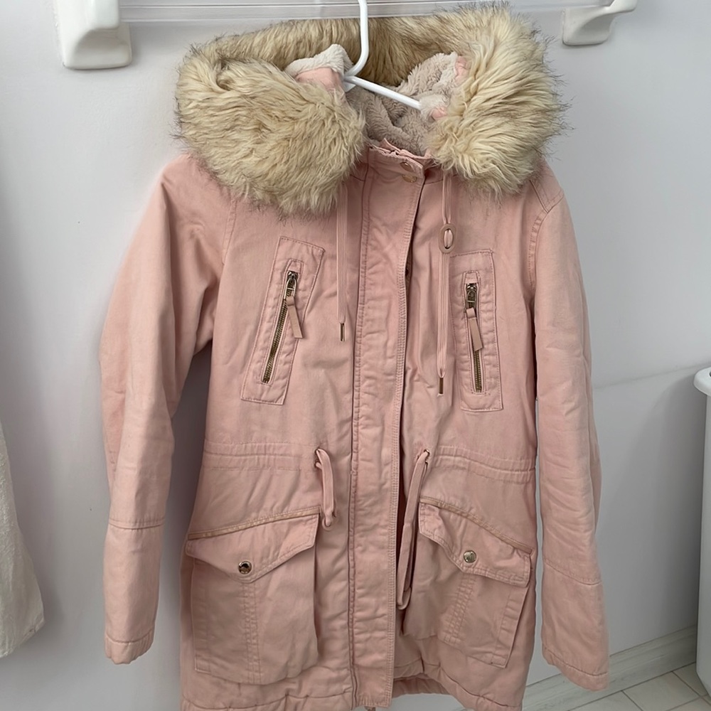 Baby Pink Parka